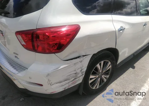 2017 Nissan Pathfinder Sl from USA, damaged, VIN 5N1DR2MM4HC631744